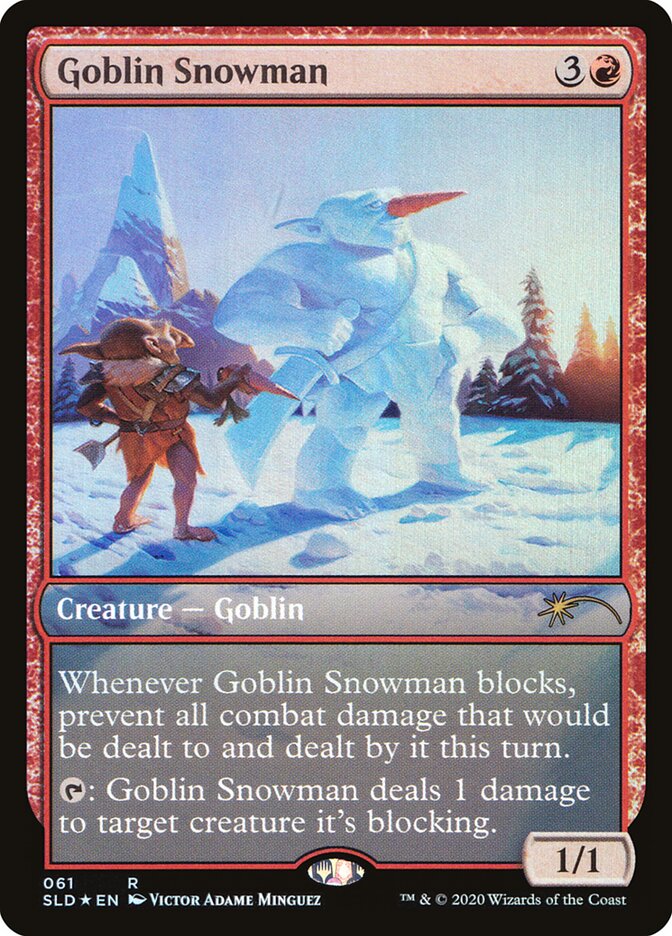 Goblin Snowman (61) - Secret Lair Drop (SLD)