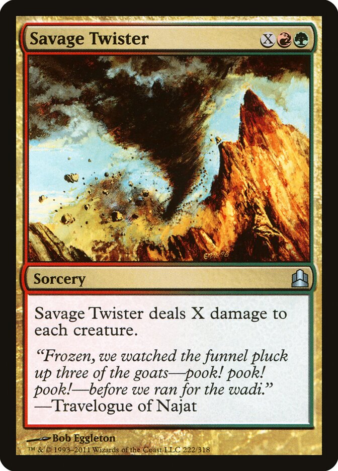 Savage Twister (222) - Commander 2011 (CMD)