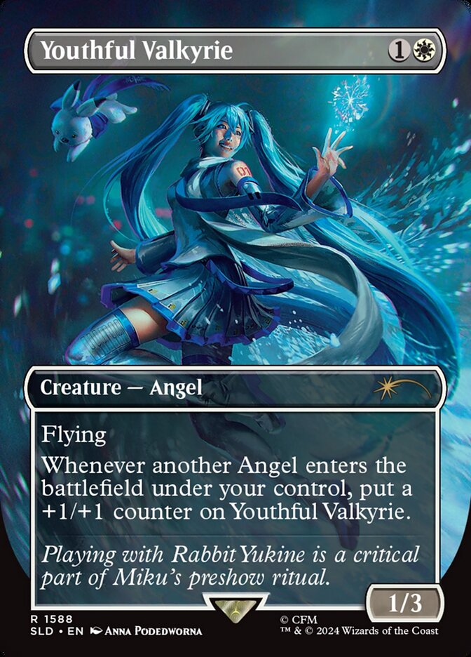 Youthful Valkyrie (1588) - Secret Lair Drop (SLD)