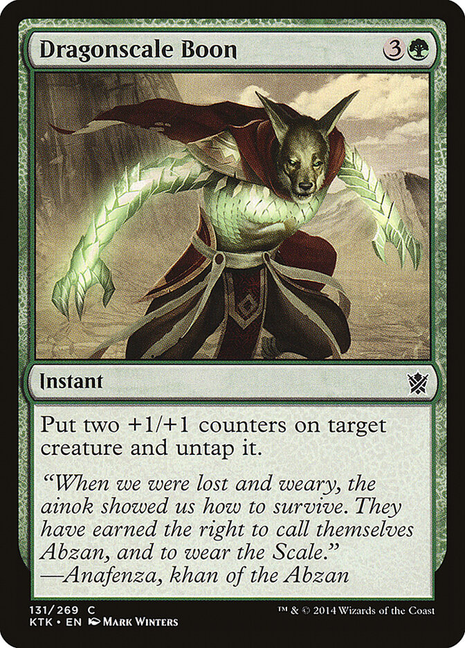 Dragonscale Boon (131) - Khans of Tarkir (KTK)