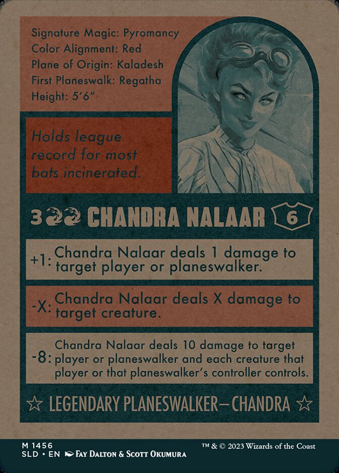 Chandra Nalaar // Chandra Nalaar (1456) - Secret Lair Drop (SLD)