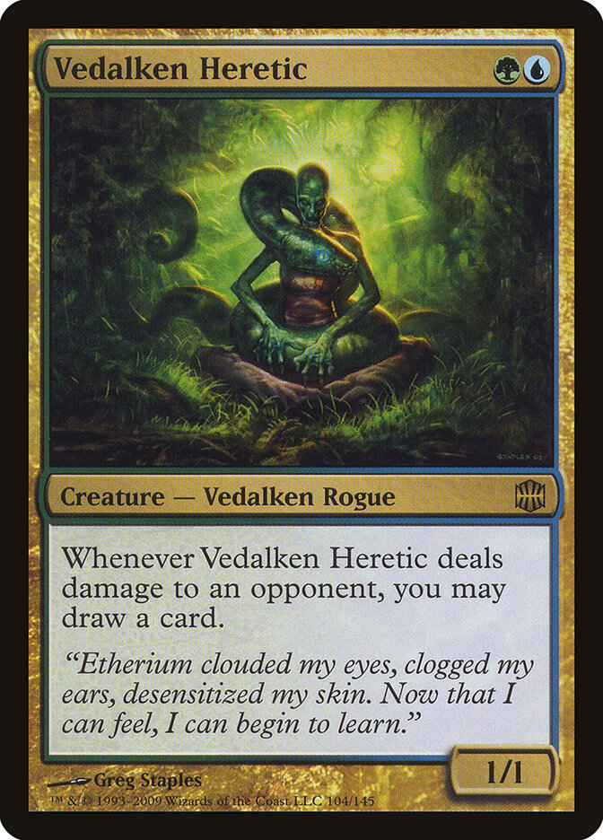 Vedalken Heretic (104) - Alara Reborn (ARB)
