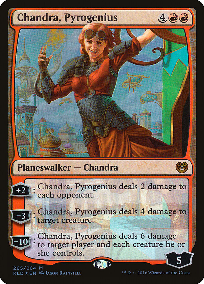 Chandra, Pyrogenius (265) - Kaladesh (KLD)
