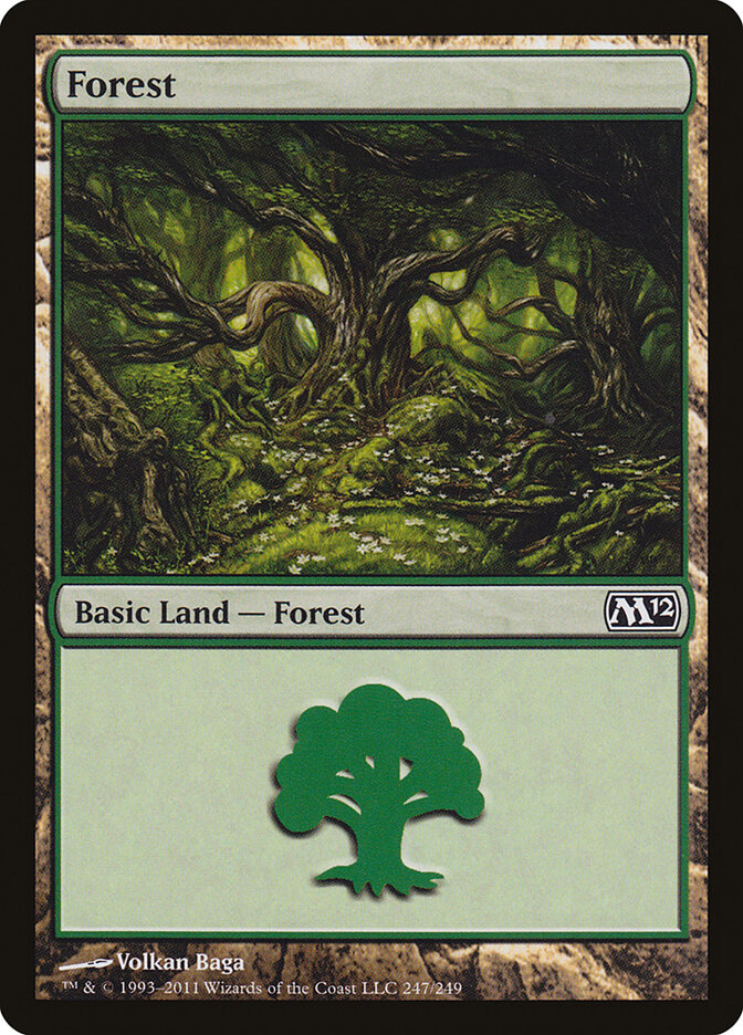 Forest (247) - Magic 2012 (M12)