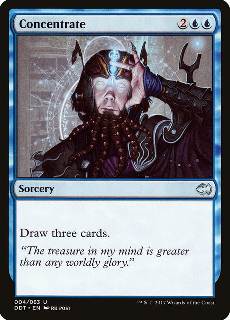 Concentrate (4) - Duel Decks: Merfolk vs. Goblins (DDT)