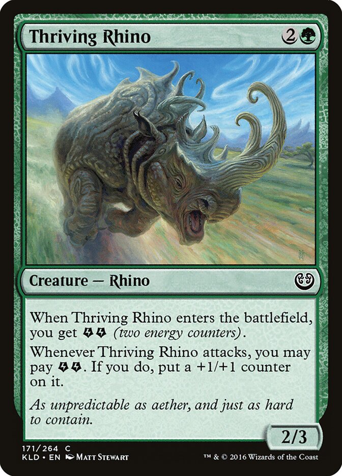 Thriving Rhino (171) - Kaladesh (KLD)