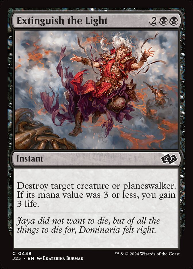 Extinguish the Light - Foundations Jumpstart (J25)