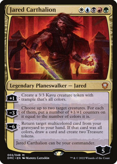 Jared Carthalion (2) - Dominaria United Commander (DMC)