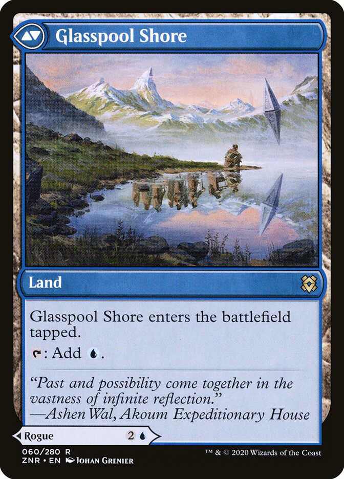 Glasspool Mimic // Glasspool Shore (60) - Zendikar Rising (ZNR)