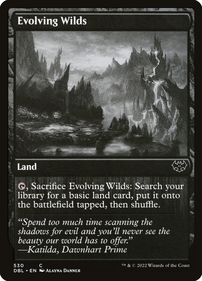 Evolving Wilds - [Foil] Innistrad: Double Feature (DBL)