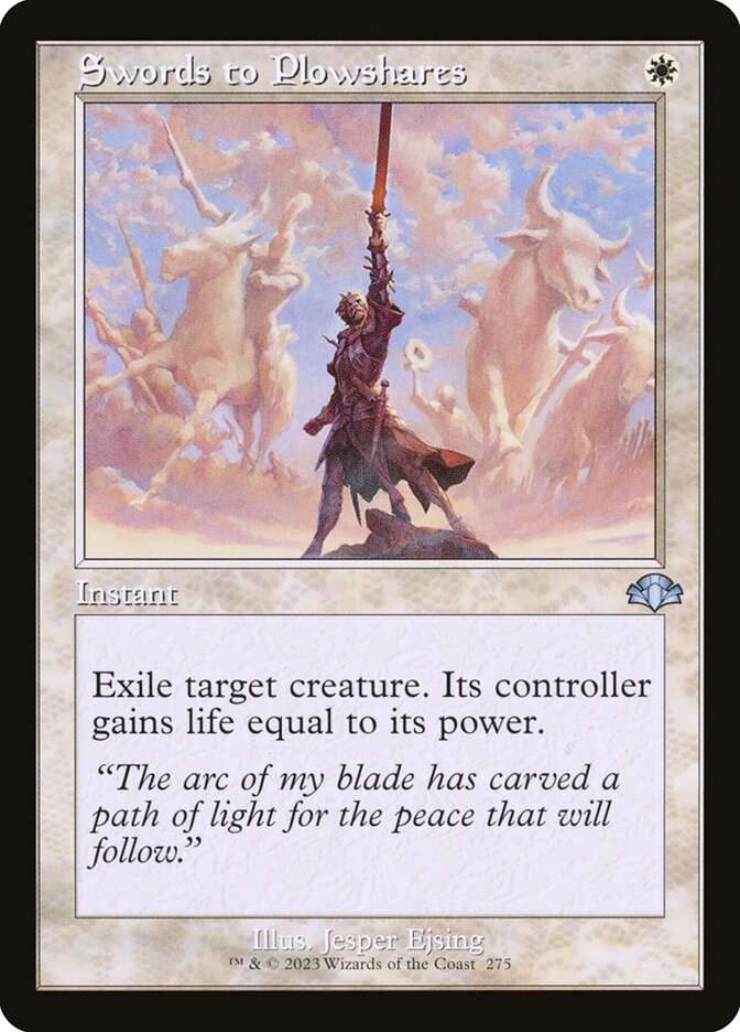 Swords to Plowshares (275) - Dominaria Remastered (DMR)