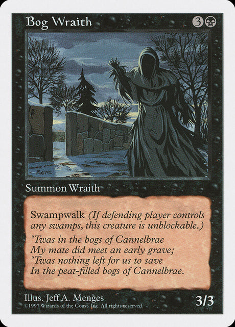 Bog Wraith (147) - Fifth Edition (5ED)