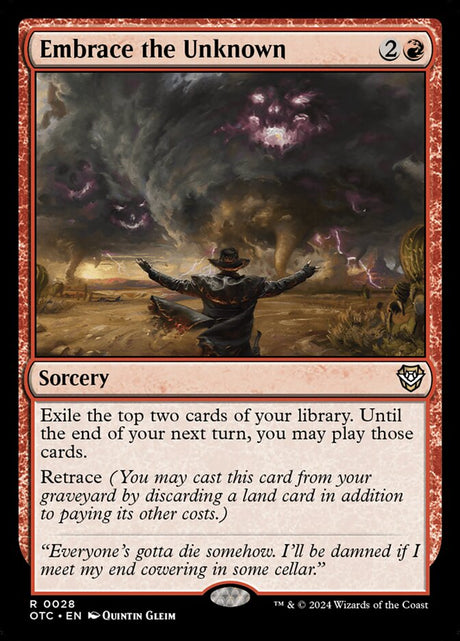 Embrace the Unknown (28) - Outlaws of Thunder Junction Commander (OTC)