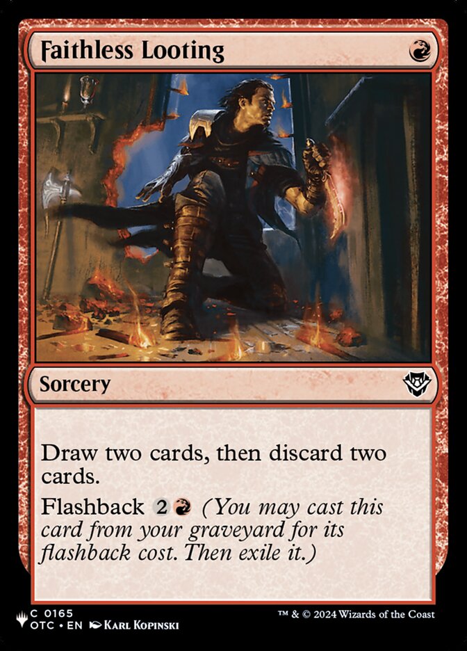 Faithless Looting (OTC-165) - The List (PLST)