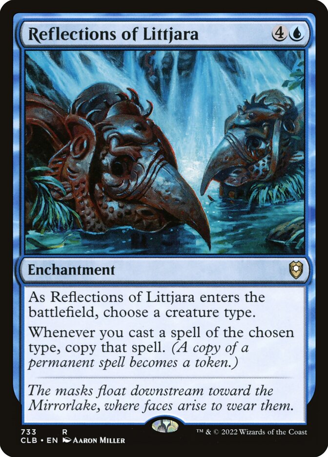Reflections of Littjara (733) - Commander Legends: Battle for Baldur's Gate (CLB)