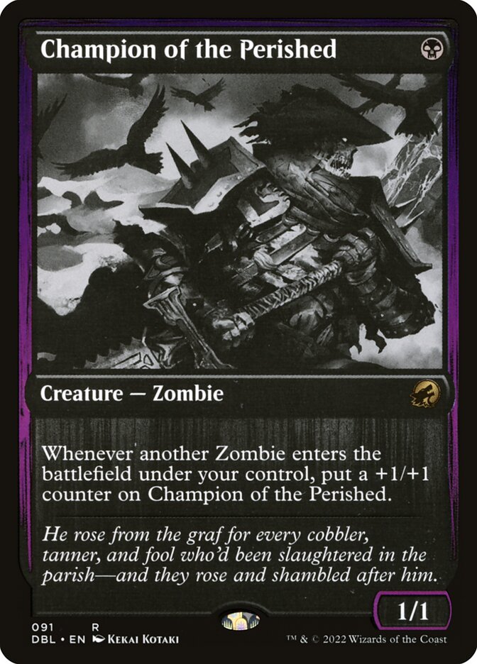 Champion of the Perished - [Foil] Innistrad: Double Feature (DBL)