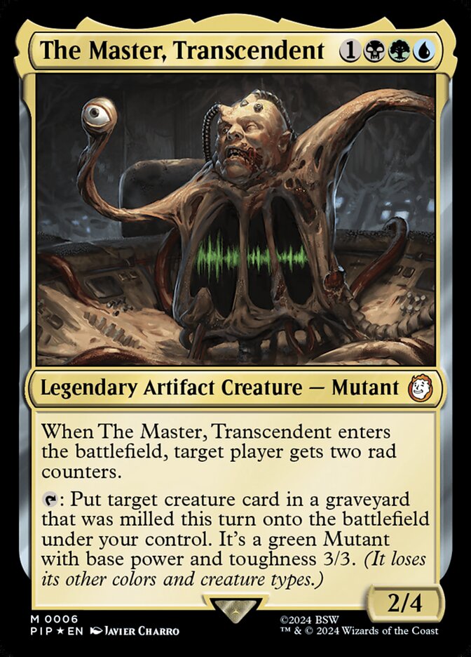 The Master, Transcendent - [Foil] Fallout (PIP)