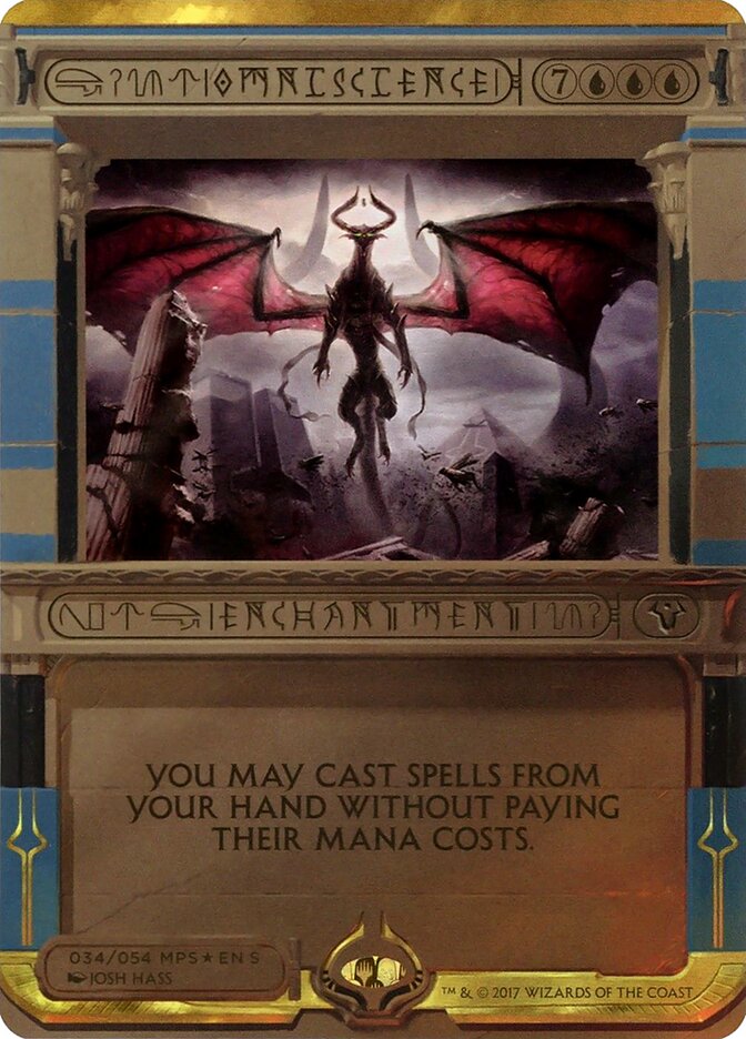 Omniscience (34) - Amonkhet Invocations (MP2)