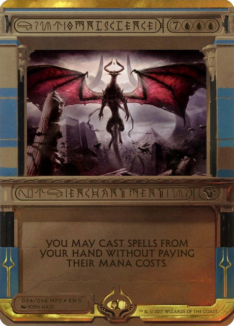 Omniscience (34) - Amonkhet Invocations (MP2)