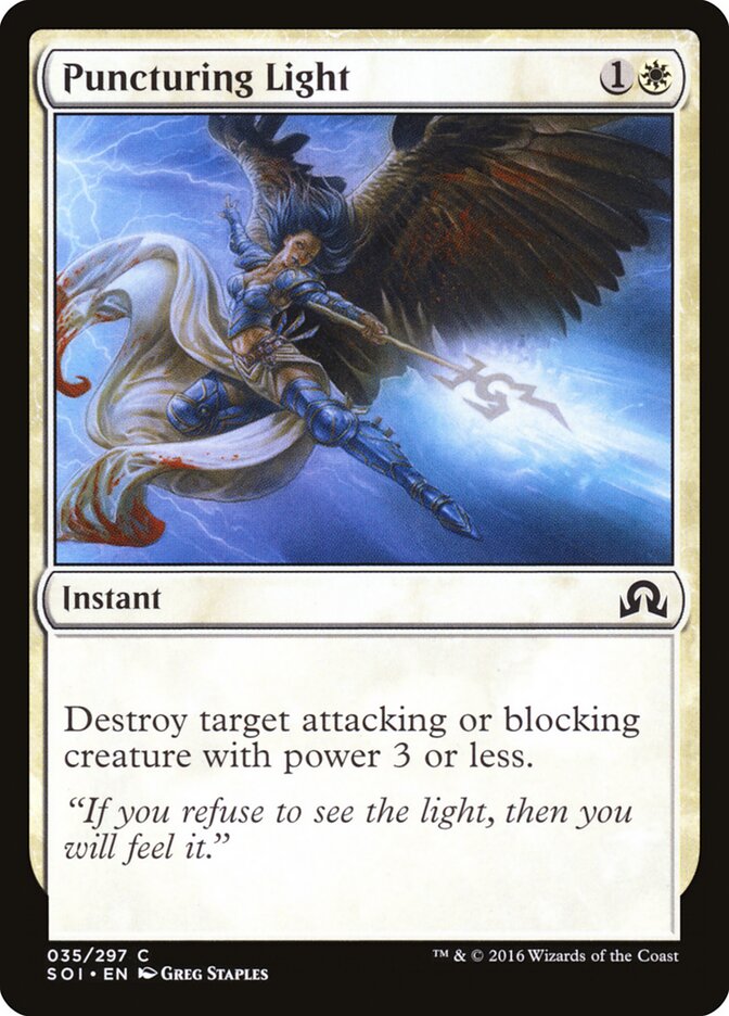 Puncturing Light (35) - Shadows over Innistrad (SOI)