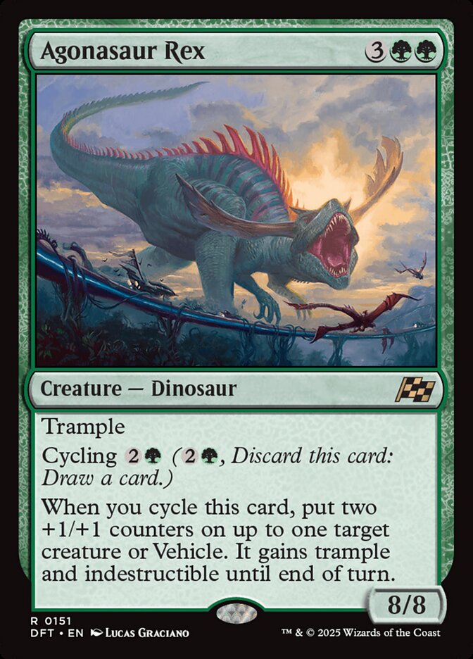 Agonasaur Rex - [Foil] Aetherdrift (DFT)
