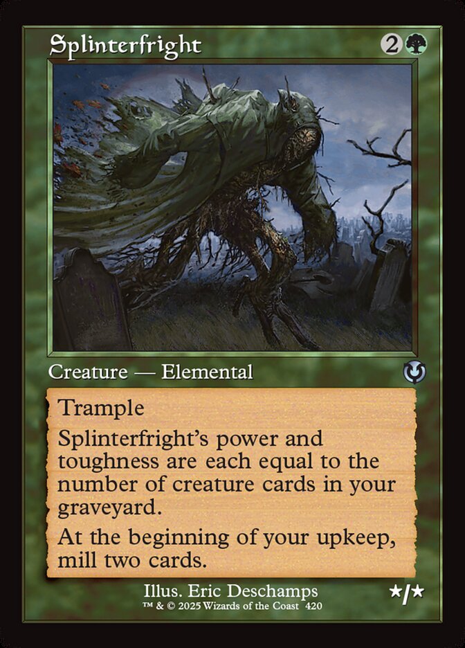Splinterfright - [Foil, Retro Frame] Innistrad Remastered (INR)