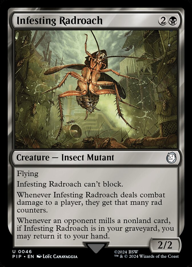 Infesting Radroach - [Foil] Fallout (PIP)