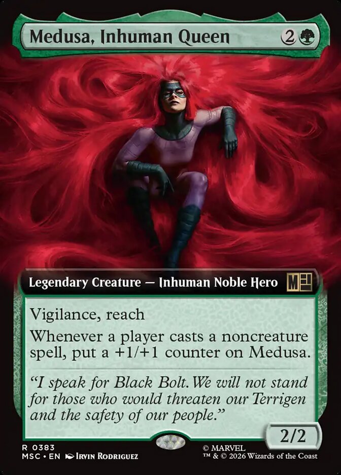 Medusa, Inhuman Queen (383) - Marvel Super Heroes Commander (MSC)