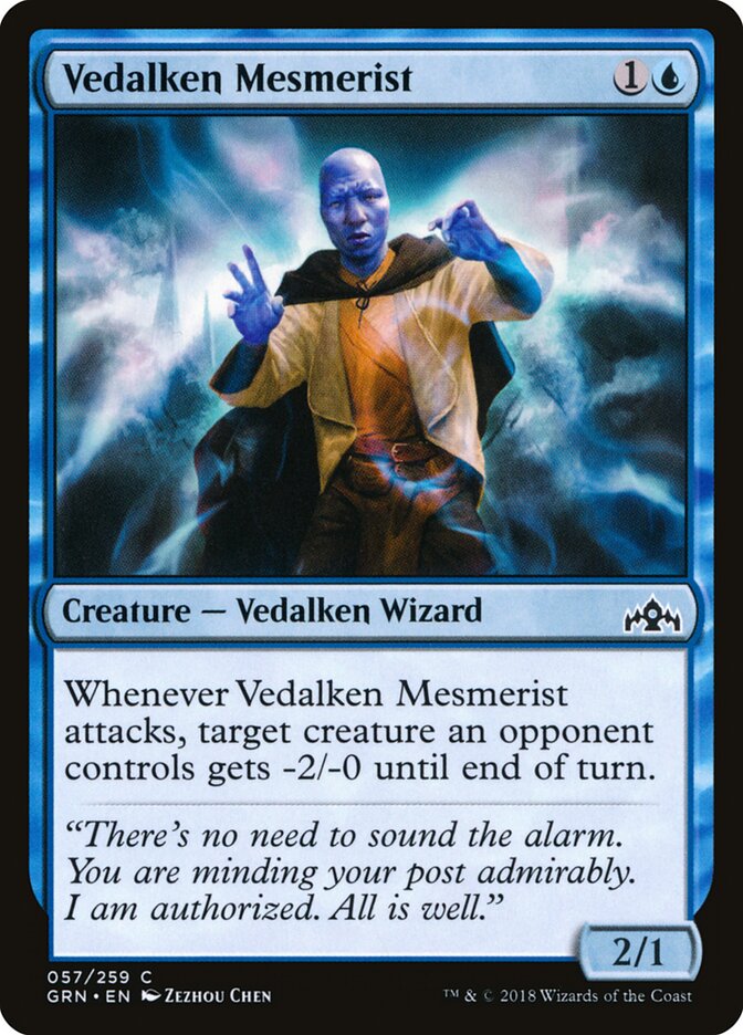 Vedalken Mesmerist (57) - Guilds of Ravnica (GRN)