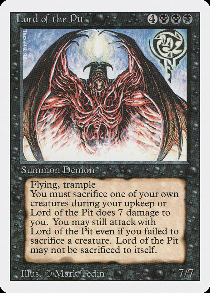 Lord of the Pit (116) - Revised Edition (3ED)