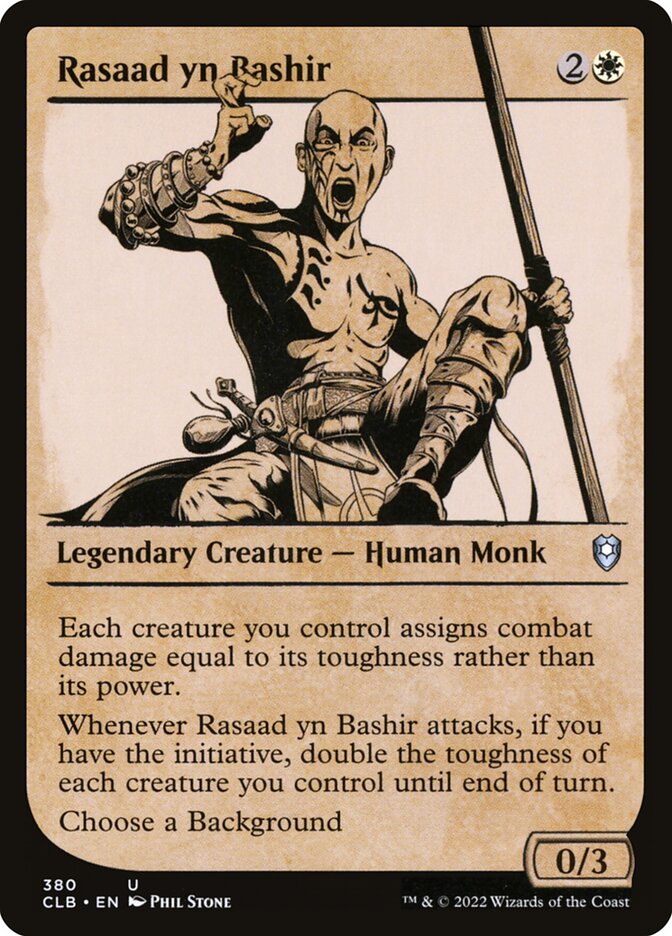 Rasaad yn Bashir (380) - Commander Legends: Battle for Baldur's Gate (CLB)