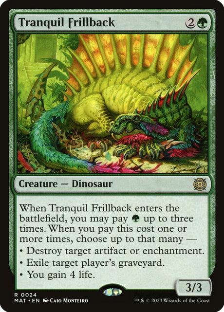 Tranquil Frillback (24) - March of the Machine: The Aftermath (MAT)
