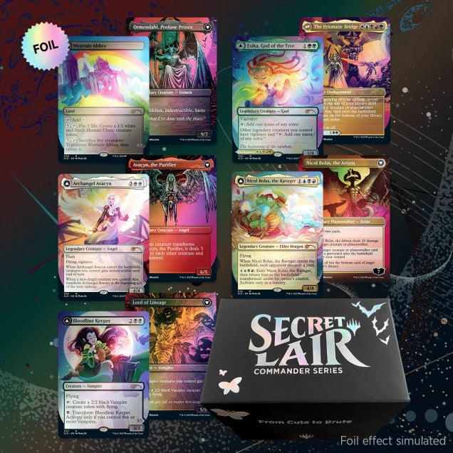 2023 Secret Lair Commander Deck - From Cute to Brute (Minimal Packaging)