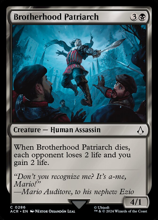 Brotherhood Patriarch - Assassin's Creed (ACR)