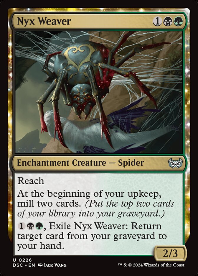 Nyx Weaver (226) - Duskmourn: House of Horror Commander (DSC)
