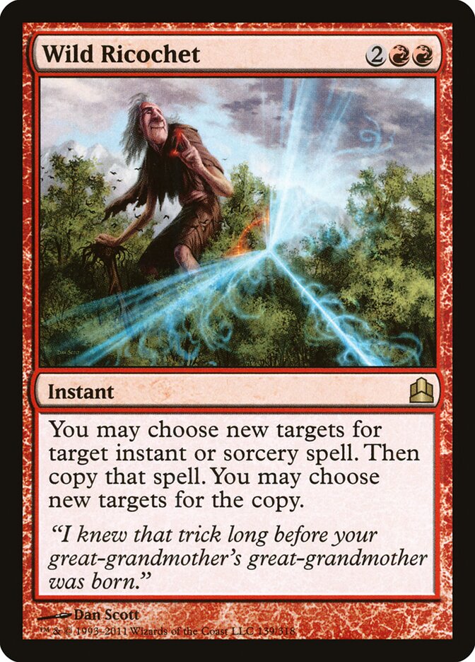 Wild Ricochet (139) - Commander 2011 (CMD)