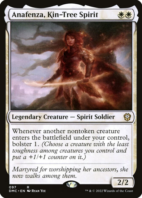 Anafenza, Kin-Tree Spirit (97) - Dominaria United Commander (DMC)