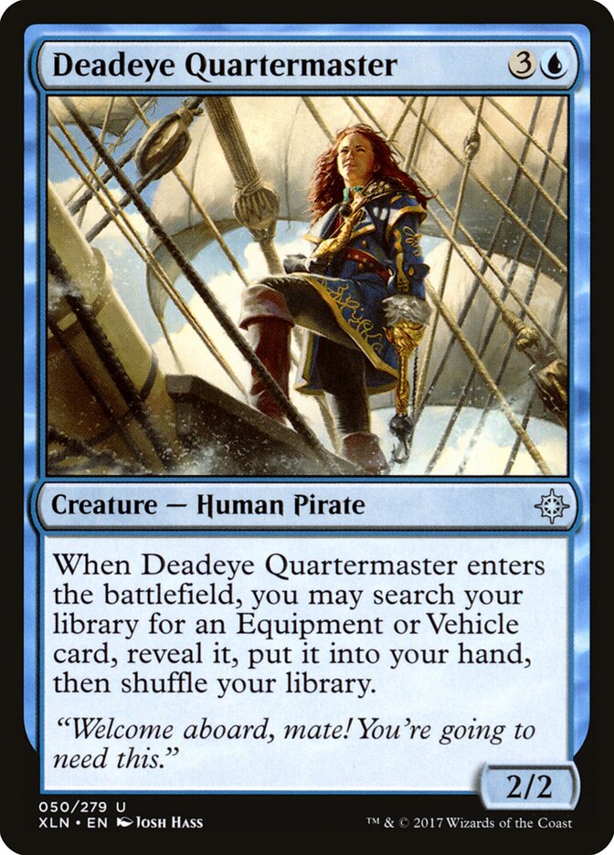 Deadeye Quartermaster (50) - Ixalan (XLN)