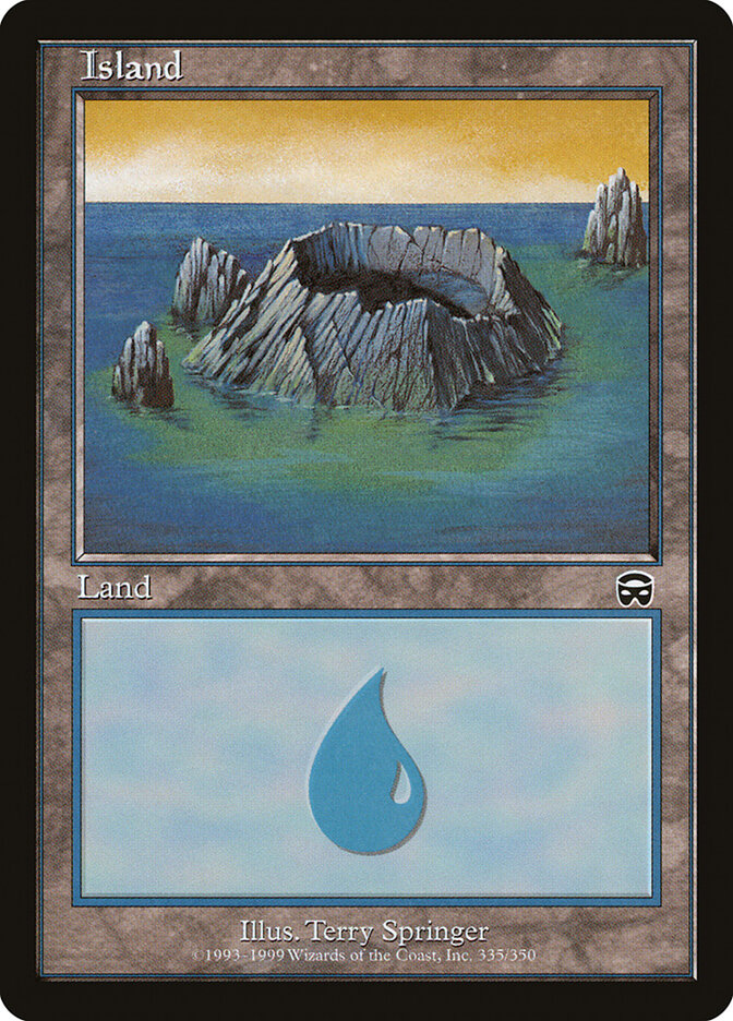 Island (335) - Mercadian Masques (MMQ)
