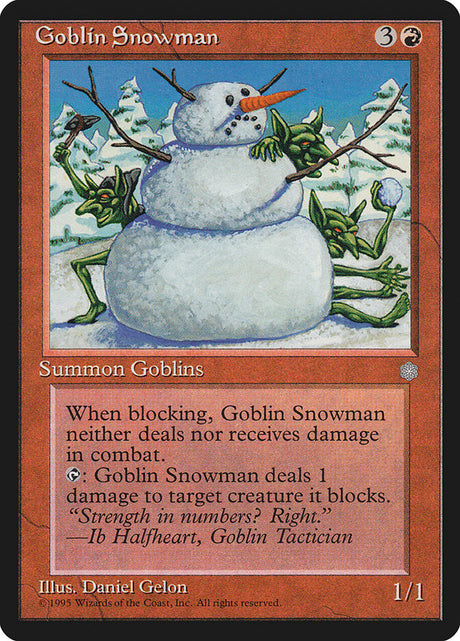 Goblin Snowman (191) - Ice Age (ICE)