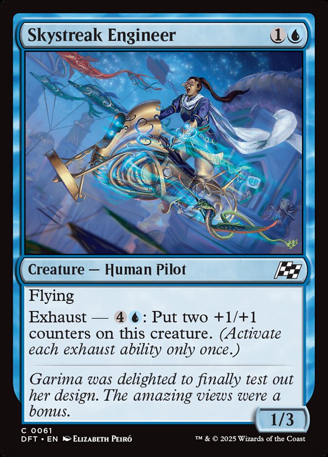 Skystreak Engineer - [Foil] Aetherdrift (DFT)