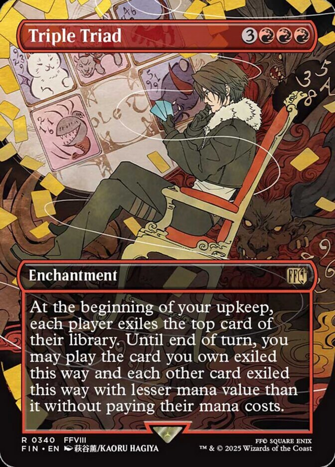 Triple Triad (340) - [Foil, Borderless] Final Fantasy (FIN)