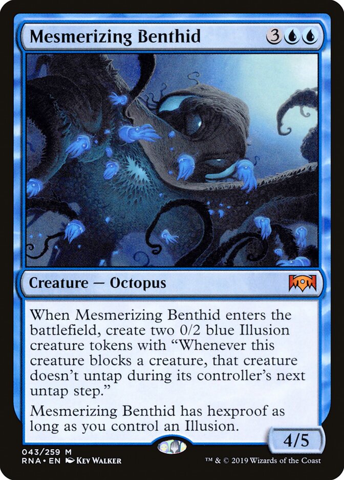 Mesmerizing Benthid (43) - Ravnica Allegiance (RNA)