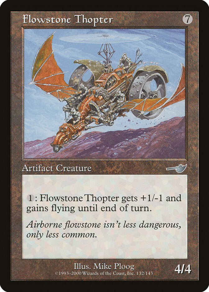 Flowstone Thopter (132) - Nemesis (NEM)