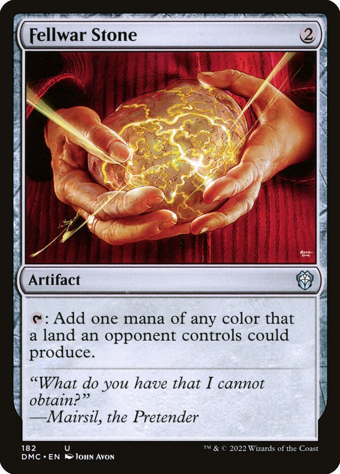 Fellwar Stone (182) - Dominaria United Commander (DMC)