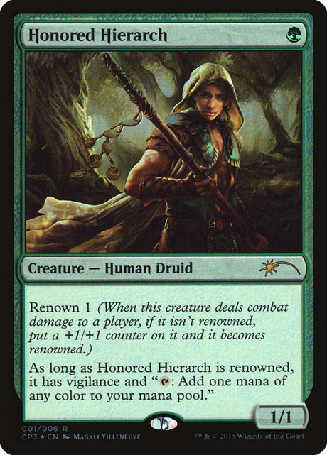 Honored Hierarch (1) - Magic Origins Clash Pack (CP3)