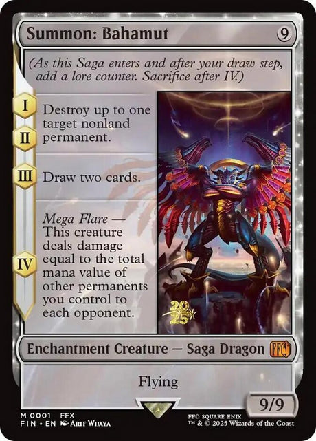 Summon: Bahamut (1s) - Final Fantasy Promos (PFIN)