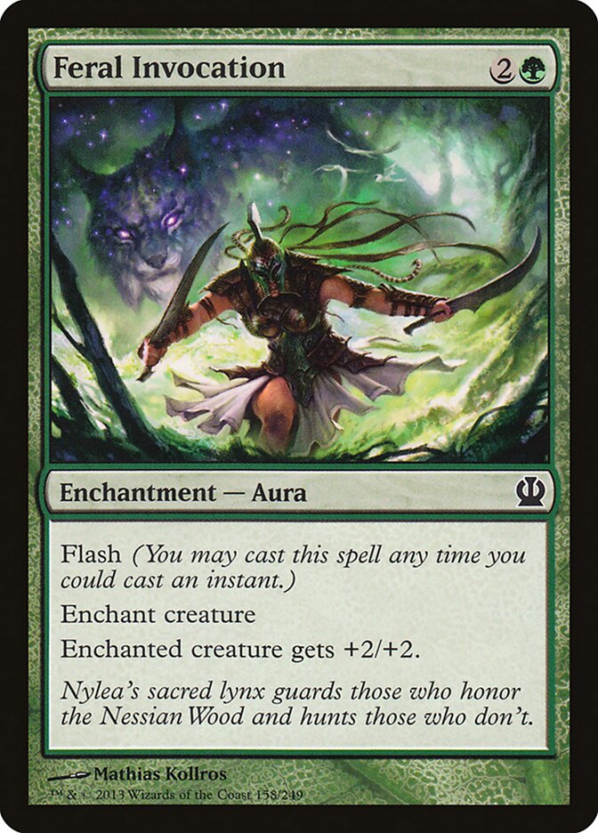 Feral Invocation (158) - Theros (THS)