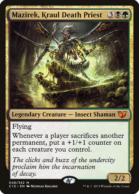 Mazirek, Kraul Death Priest (48) - Commander 2015 (C15)