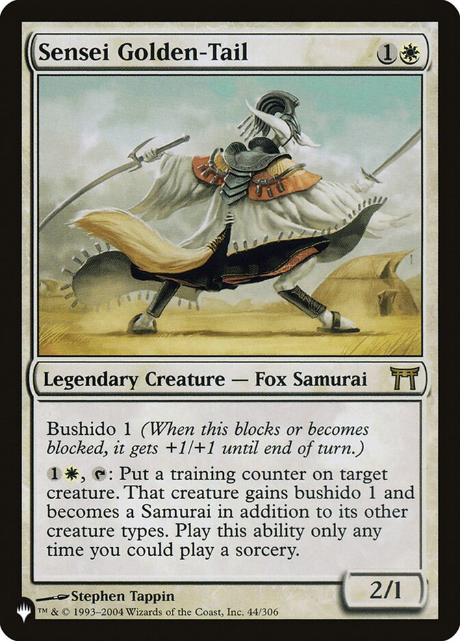 Sensei Golden-Tail (CHK-44) - The List (PLST)